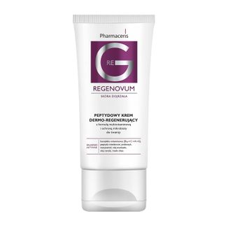 Pharmaceris G Regenovum, krem peptydowo dermo-regenerujący do twarzy, z formułą multiwitaminową, 50 ml USZKODZONE OPAKOWANIE Pharmaceris G Regenovum, krem peptydowo dermo-regenerujący do twarzy, z formułą multiwitaminową, 50 ml USZKODZONE OPAKOWANIE - zdjęcie produktu