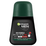 Garnier Men Invisible Protection, antyperspirant 72h, roll-on, 50 ml - miniaturka zdjęcia produktu