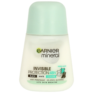 Garnier Mineral Invisible Protection, antyperspirant roll-on 48 h, Fresh Aloe, 50 ml - zdjęcie produktu