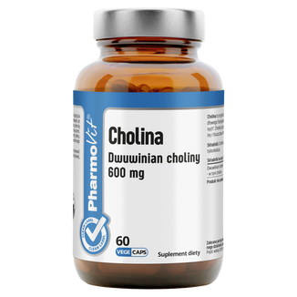 PharmoVit Dwuwinian Choliny 600 mg, 60 kapsułek - zdjęcie produktu
