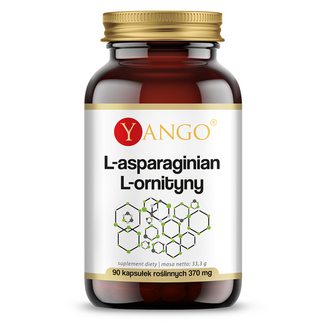 Yango L-asparginian L-ornityny, 90 kapsułek Yango L-asparginian L-ornityny, 90 kapsułek - zdjęcie produktu