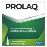 Prolaq, mikrowlewki doodbytnicze z gliceryną, rumiankiem i malwą, 9 g x 6 sztuk - miniaturka zdjęcia produktu