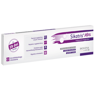 Sikatris Max, silikonowy plaster na blizny, 5 cm x 30 cm, 1 sztuka - zdjęcie produktu