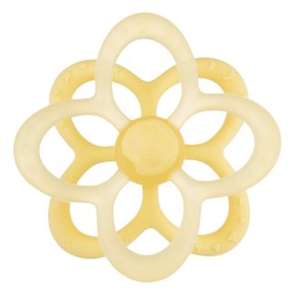 Canpol Babies, sensoryczny gryzak silikonowy 2w1, kwiatek, od 3 miesiąca, 1 sztuka - zdjęcie produktu