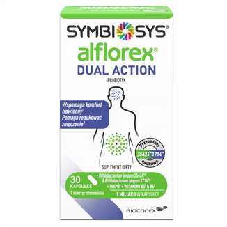 Symbiosys Alflorex Dual Action, 30 kapsułek - zdjęcie produktu