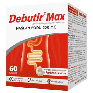 Debutir Max, 60 kapsułek - zdjęcie produktu