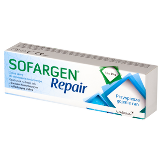 Sofargen Repair, żel do stosowania miejscowego, 25 g Sofargen Repair, żel do stosowania miejscowego, 25 g - zdjęcie produktu