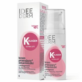Idee Derm, krem prasujący zmarszczki, kolagen 10%, 50 ml - zdjęcie produktu