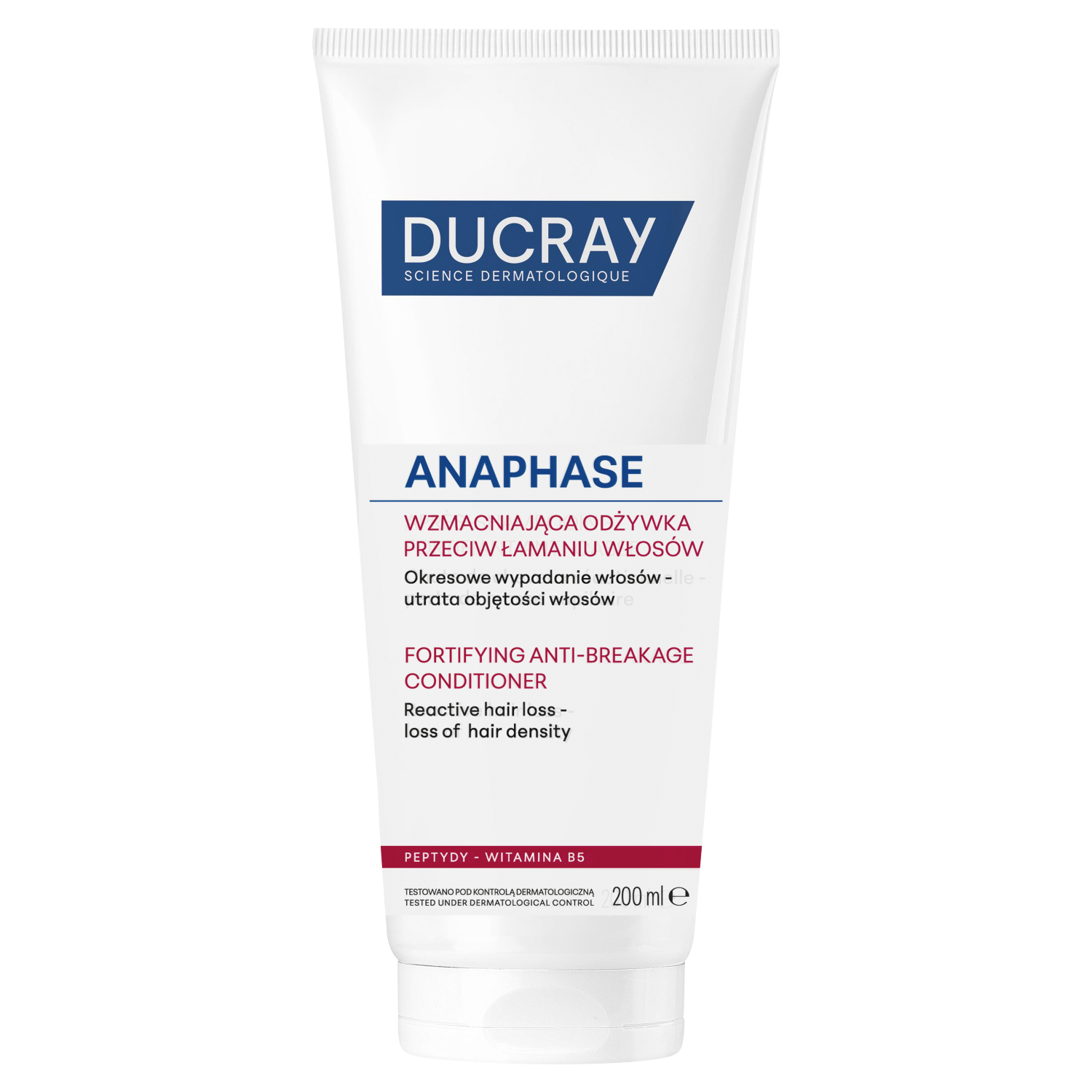 Ducray Ducray Anaphase, wzmacniająca odżywka przeciw łamaniu włosów, 200 ml — Inhaltsstoffe und Bewertung