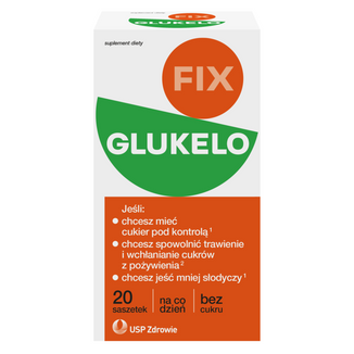 Glukelo Fix, 2 g x 20 saszetek USZKODZONE OPAKOWANIE - zdjęcie produktu