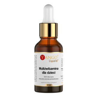 Yango Liqualid Multiwitamina dla dzieci w wieku 5-12 lat, 30 ml - zdjęcie produktu