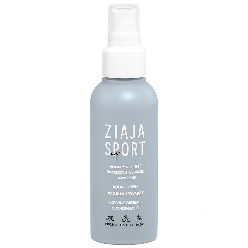 Nieznana Ziaja Sport Up, aqua-tonik do ciała i twarzy, spray, 120 ml — Składniki i ocena