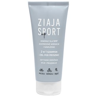 Ziaja Sport Up, szampon i żel pod prysznic 2w1, 200 ml - zdjęcie produktu