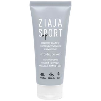 Ziaja Sport Up, fito-żel do nóg, 100 ml - zdjęcie produktu