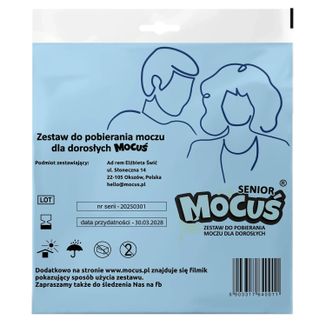 Mocuś Senior, zestaw do pobierania próbki moczu u dorosłych, 1 sztuka - zdjęcie produktu
