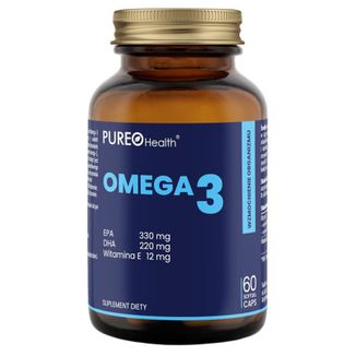 Pureo Health Omega 3, 60 kapsułek - zdjęcie produktu