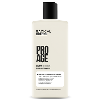Radical Hair Clinic Pro Age, szampon do włosów dojrzałych i farbowanych, 300 ml - zdjęcie produktu