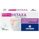 Bilastyna Hitaxa 20 mg, 20 tabletek - miniaturka zdjęcia produktu