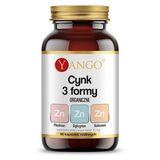 Yango Cynk 3 Formy, 90 kapsułek - miniaturka zdjęcia produktu