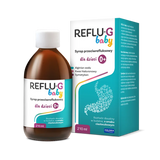 Reflu-G Baby, syrop przeciwrefluksowy dla dzieci, od urodzenia, 210 ml USZKODZONE OPAKOWANIE Reflu-G Baby, syrop przeciwrefluksowy dla dzieci, od urodzenia, 210 ml USZKODZONE OPAKOWANIE - miniaturka zdjęcia produktu