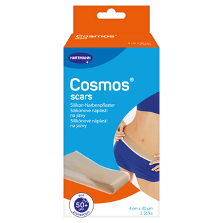 Cosmos Scars, silikonowe plastry na blizny, 4 x 30 cm, 5 sztuk - zdjęcie produktu