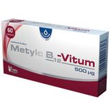 Oleofarm Metylo B12-Vitum 500 µg, 60 tabletek - miniaturka zdjęcia produktu