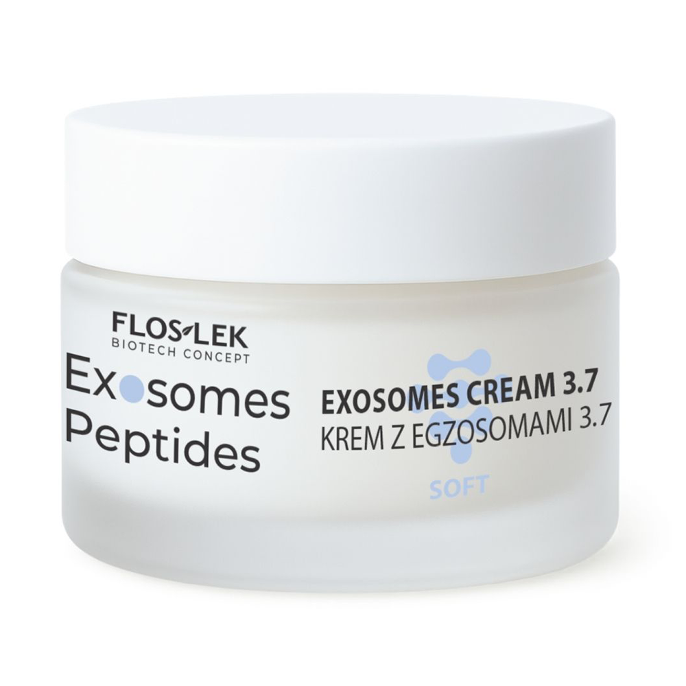Flos-Lek Floslek BioTech Concept Exosomes Peptides, krem do twarzy z egzosomami 3,7 Soft, spłycający zmarszczki, 50 ml