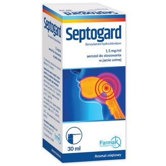 Septogard 1,5mg/ml, aerozol, 30 ml - zdjęcie produktu