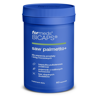 Formeds Bicaps Saw Palmetto+, 60 kapsułek - zdjęcie produktu