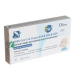 Deepblue, zestaw Combo antygenów 5w1, SARS-CoV-2 & Grypa A/B & RSV & ADV, test diagnostyczny na obecność 5 wirusów, 1 sztuka - miniaturka zdjęcia produktu