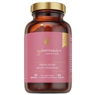 MyBestBeuty+, 90 kapsułek MyBestBeuty+, 90 kapsułek - zdjęcie produktu