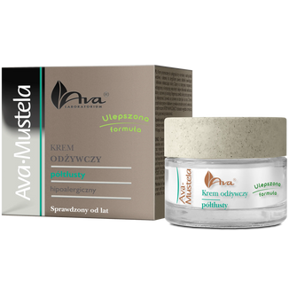 Ava Mustela, krem odżywczy, półtłusty, hipoalergiczny, 50 ml Ava Mustela, krem odżywczy, półtłusty, hipoalergiczny, 50 ml - zdjęcie produktu