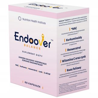 Endoover Balance, 60 kapsułek Endoover Balance, 60 kapsułek - zdjęcie produktu