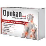 Opokan Med, plastry rozgrzewające, 10 sztuk - miniaturka zdjęcia produktu