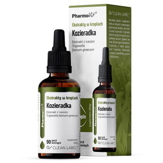 Pharmovit Ekstrakty w kroplach Kozieradka, 30 ml - zdjęcie produktu