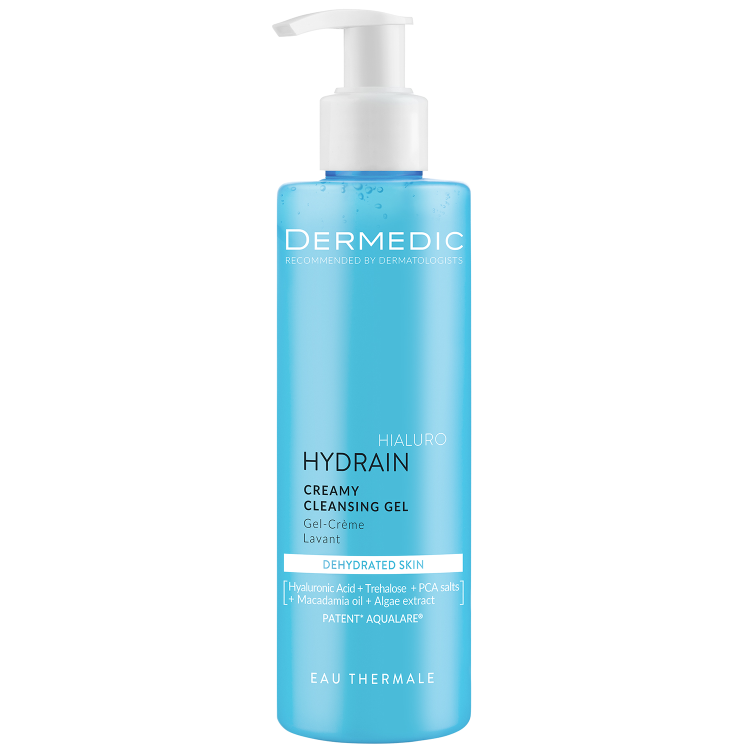 Dermedic Dermedic Hydrain, kremowy żel do mycia twarzy, skóra odwodniona i sucha, 200 ml