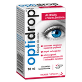 Optidrop Alergia i Podrażnienia, krople do oczu, 10 ml - miniaturka zdjęcia produktu