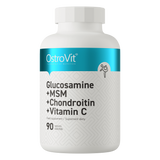 OstroVit Glucosamine + MSM + Chondroitin + Vitamin C, 90 tabletek - miniaturka zdjęcia produktu