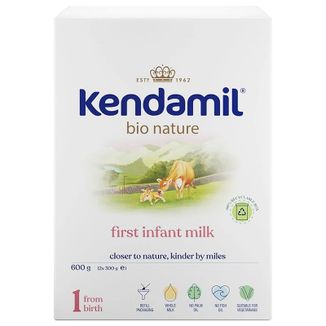 Kendamil Bio Nature 1, mleko początkowe, od urodzenia, 600 g - zdjęcie produktu
