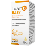 Ibuvit D3 Baby 2667 IU/ml, krople doustne, roztwór, 10 ml USZKODZONE OPAKOWANIE - miniaturka zdjęcia produktu