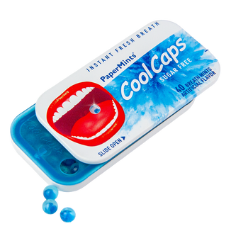 CoolCaps PaperMints, kapsułki, bez cukru, smak miętowy, 40 sztuk CoolCaps PaperMints, kapsułki, bez cukru, smak miętowy, 40 sztuk - zdjęcie produktu