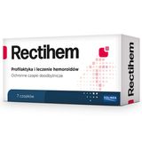 Rectihem, ochronne czopki doodbytnicze, 7 sztuk - miniaturka zdjęcia produktu