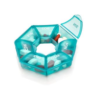 Vitammy Pilla Round, kasetka do leków tygodniowa, 1-komorowa - zdjęcie produktu