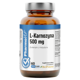 PharmoVit L-Karnozyna 500 mg, 60 kapsułek PharmoVit L-Karnozyna 500 mg, 60 kapsułek - miniaturka zdjęcia produktu