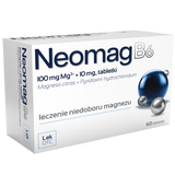 NeoMagB6 100 mg + 10 mg, 60 tabletek - miniaturka zdjęcia produktu