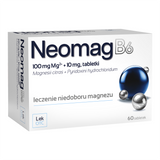 NeoMagB6 100 mg + 10 mg, 60 tabletek - miniaturka zdjęcia produktu