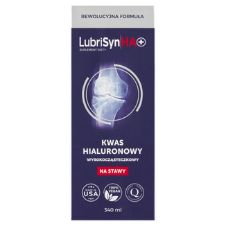 LubriSyn HA+ Na Stawy, 340 ml USZKODZONE OPAKOWANIE LubriSyn HA+ Na Stawy, 340 ml USZKODZONE OPAKOWANIE - zdjęcie produktu