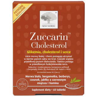 Zuccarin Cholesterol, 60 tabletek - zdjęcie produktu