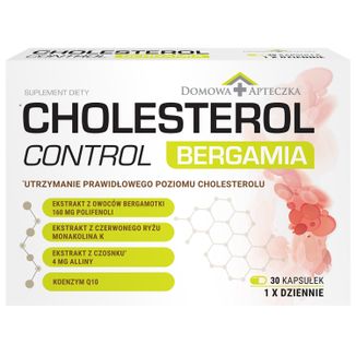 Cholesterol Control Bergamia, 30 kapsułek - zdjęcie produktu