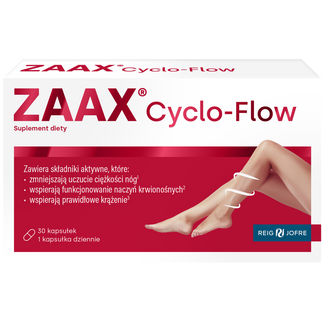 Zaax Cyclo-Flow, 30 kapsułek Zaax Cyclo-Flow, 30 kapsułek - zdjęcie produktu